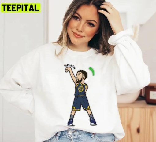 Cute Throw Klay Thompson Cartoon Style Unisex Sweatshirt