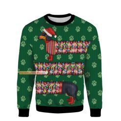 Dachshund Merry Christmas Ugly Sweater