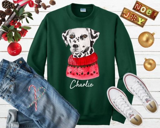 Dalmatian Ugly Christmas Sweater