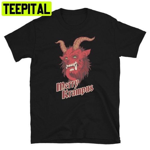 Dark Merry Krampus Christmas Devil Trending Unisex T-Shirt