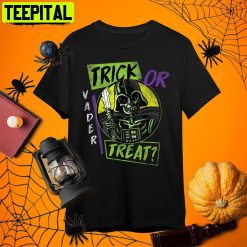 Darth Vader Trick Or Treat Star Wars Halloween Retro Art Unisex T-Shirt