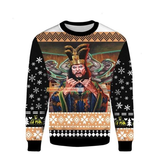 David Lo Pan Big Trouble in Little China Ugly Christmas Sweater