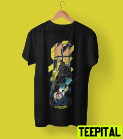 David & Lucy Neon Rebecca Cyberpunk Edgerunners Unisex T-Shirt