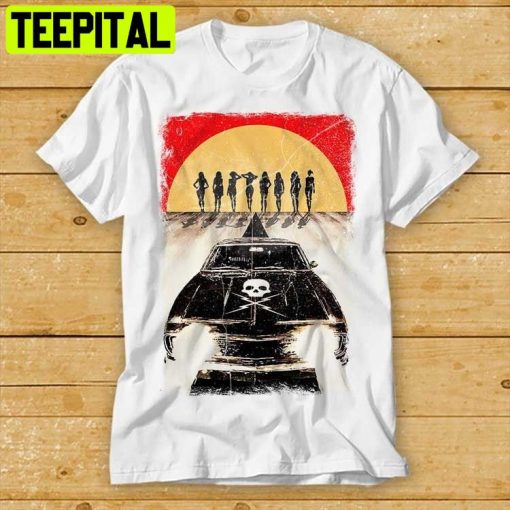 Death Proof Stuntman Tarantino Rodriguez Planet Terror Grindhouse Exploitation Ruyy Meyer Cult Movie Retro Trending Unisex T-Shirt