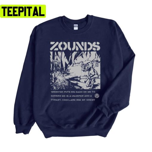 Declare Him My Enemy Punk Zounds Unisex Sweatshirt