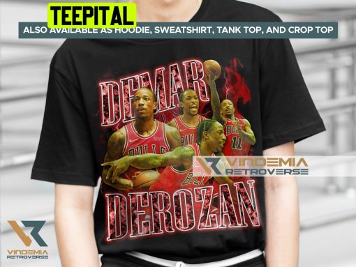 Demar Derozan 90s Vintage Chicago Bulls Basketball Nba Trending Unisex T-Shirt