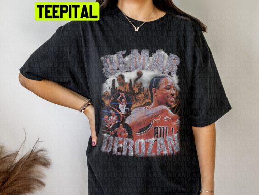 Demar Derozan 90s Vintage Faootball Trending Unisex T-Shirt