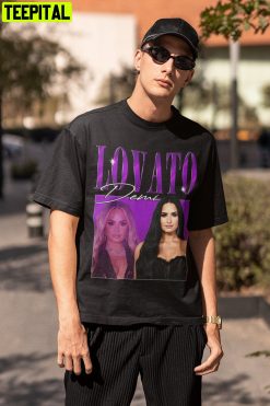 Demi Lovato 90’s Portrait Retro Design T-Shirt