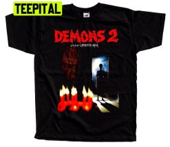 Demons Horror Poster Trending Unisex T-Shirt