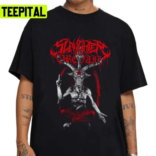 Design Slaughter To Prevail Band Baphomet Metal Rock Band Unisex Sweatshirt