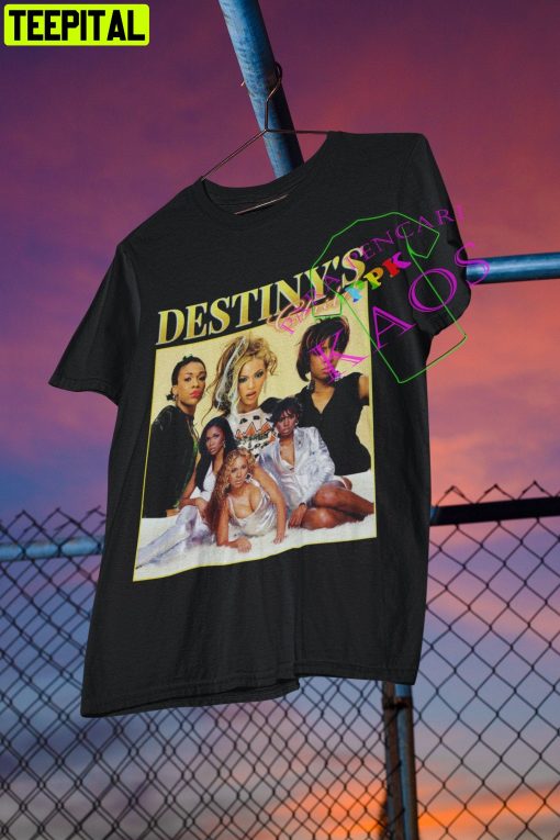 Destiny Child American Girl Group Retro Design T-Shirt