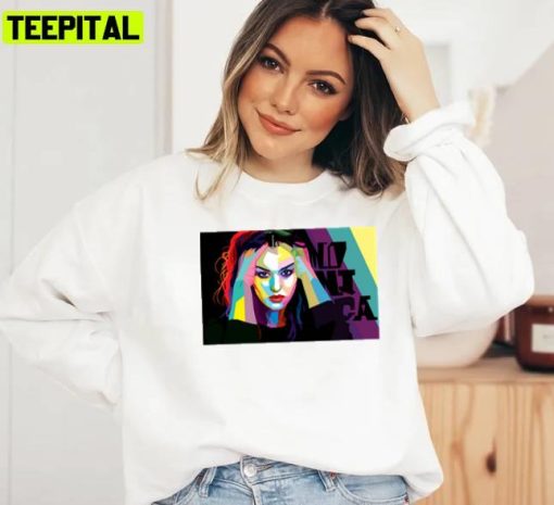 Digital Design Monica Bellucci Unisex Sweatshirt