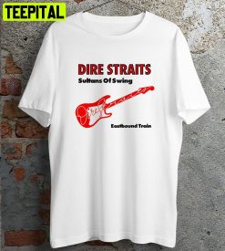 Dire Straits Music Guitar Retro Design T-Shirt