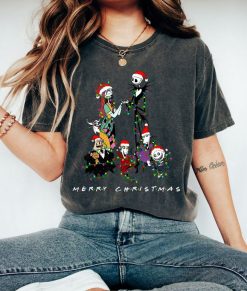 Disney Christmas The Nightmare before Lights Group T-Shirt