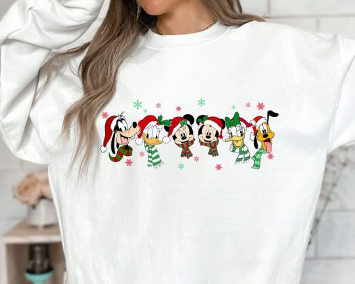 Disney Cute Mickey And Friends Christmas Sweatshirt