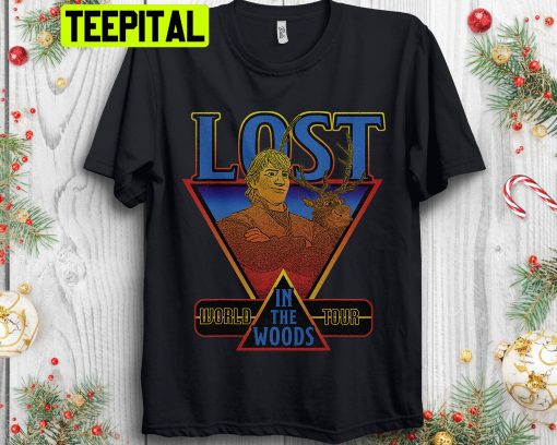 Disney Frozen 2 Kristoff & Sven Lost In The Woods World Tour Trending Unisex T-Shirt