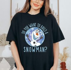 Disney Frozen Olaf Want To Build Snowman T-Shirt