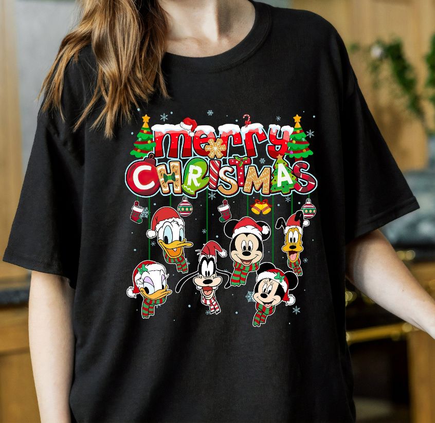 Disney Mickey and Friends Christmas Shirt