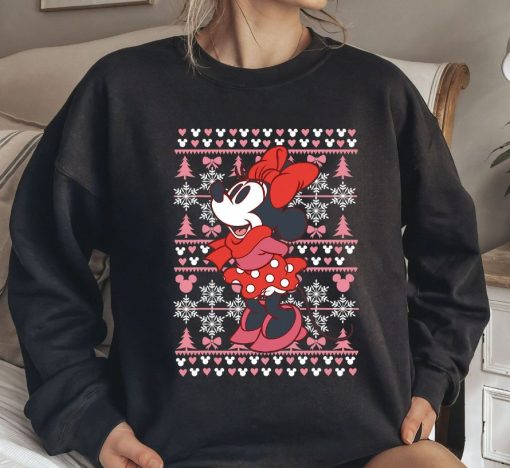 Disney Minnie Mouse Ugly Christmas Sweatshirt