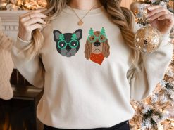 Dog Funny Christmas Gift Cute Sweatshirt