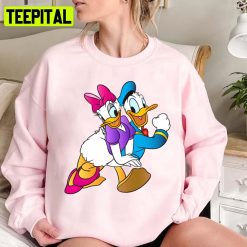 Donald Daisy Duck Be My Valentine Unisex Sweatshirt