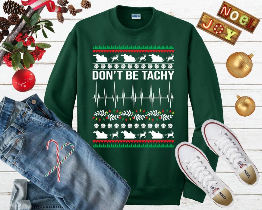 Tachy nurse shop christmas sweater