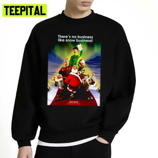 Down And Out Arthur Christmas Unisex Sweatshirt