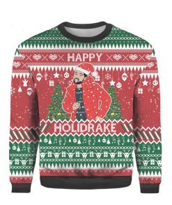 Drake Rapper Happy Holidrake Ugly Christmas Sweater