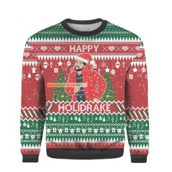 Drake Rapper Happy Holidrake Ugly Christmas Sweater