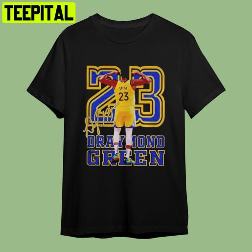 Draymond Green 23 Golden State Warriors 2022 Retro Art Unisex T-Shirt