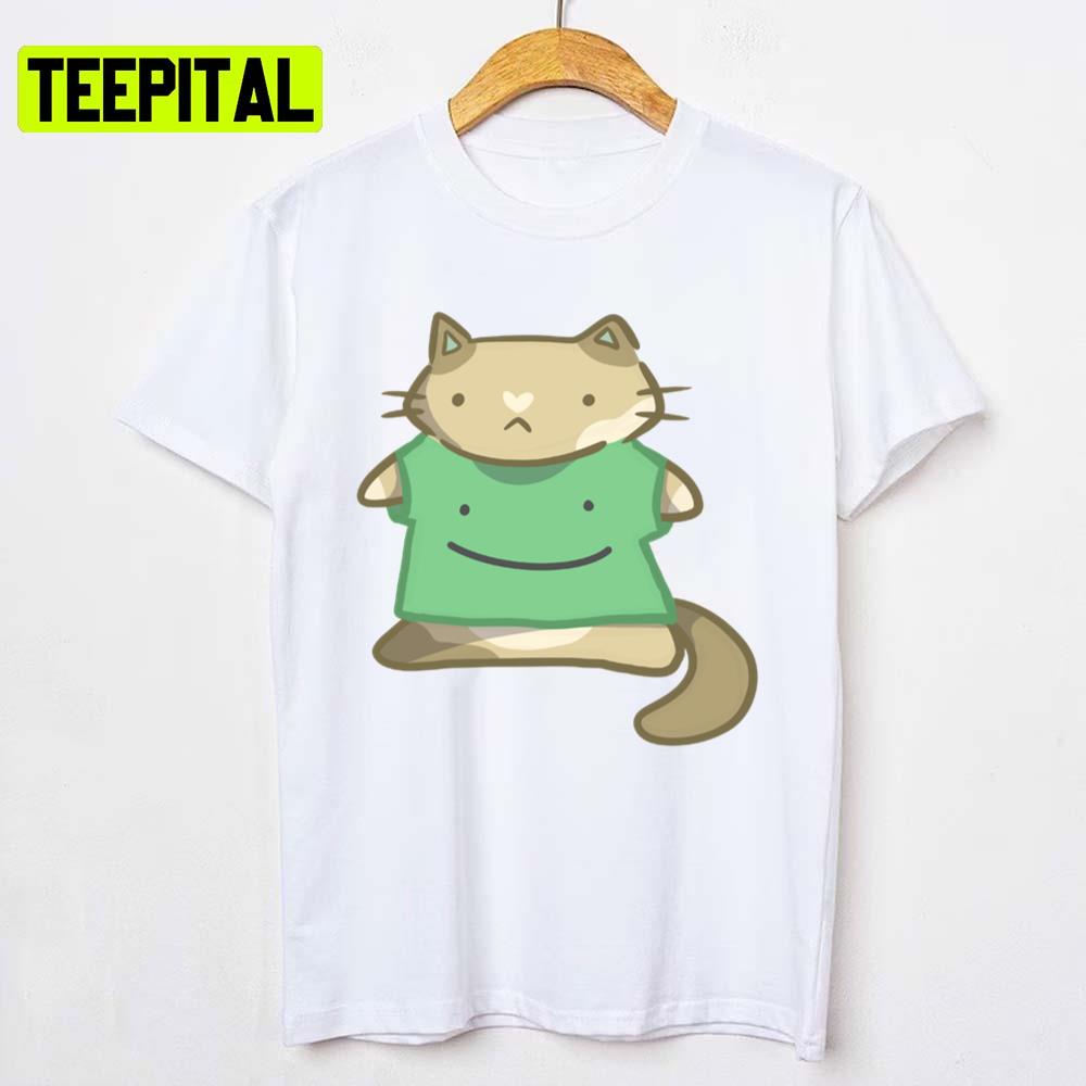 Dream Cat Funny Chibi Cat Unisex T-Shirt