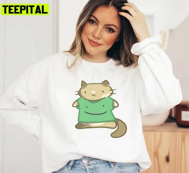Dream Cat Funny Chibi Cat Unisex T-Shirt