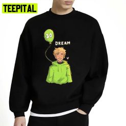 Dream Cute Streamer Face Reveal Unisex Sweatshirt