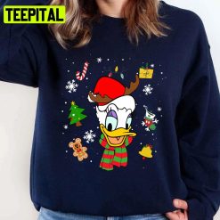 Duck Group Christmas Daisy Unisex Sweatshirt