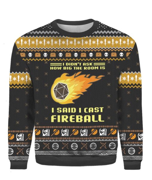 Dungeons And Dragons Ugly 3D Christmas Sweater