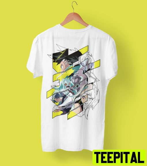 Edge Runners David & Lucy Neon Rebecca Cyberpunk Unisex T-Shirt