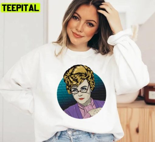 Eglantine Price Animated Jessica Fletcher Unisex Sweatshirt