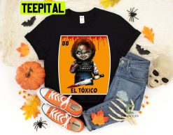 El Toxico Chucky Doll Halloween Party Trending Unisex T-Shirt