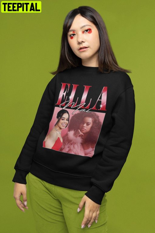 Ella Mai Rnb Rap Hip Hop Retro Design Sweatshirt