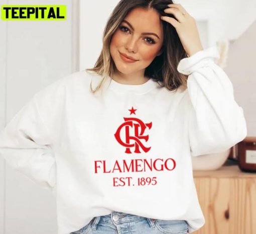 Est 1895 Logo Of Cr Flamengo Unisex T-Shirt