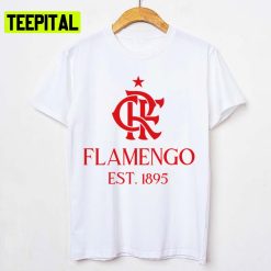 Est 1895 Logo Of Cr Flamengo Unisex T-Shirt