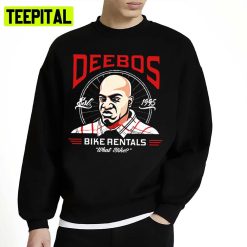 Est 1995 Art Deebos Bike Rentals Unisex Sweatshirt