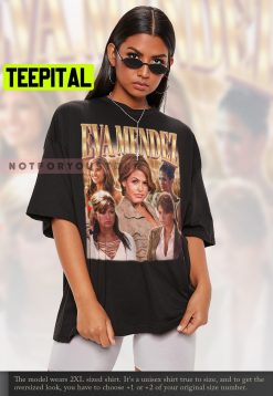 Eva Mendes Rap 90s Hip-Hop Style Trending Unisex T-Shirt