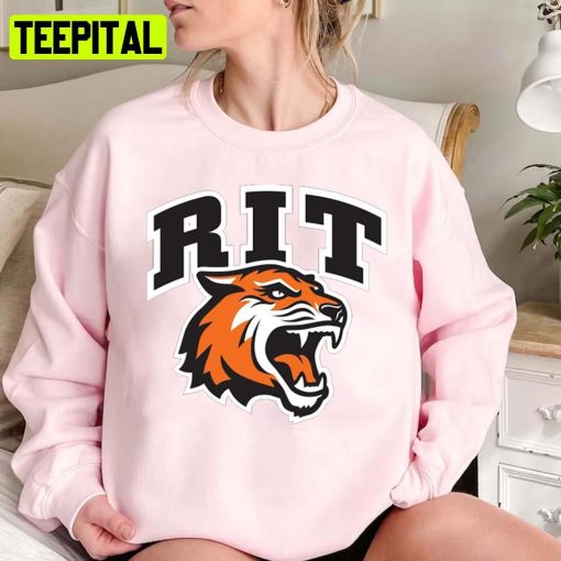 Exciting Rit Tigers Design Sports Logo Unisex Sweatshirt