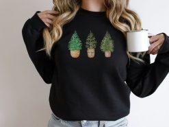 Fall Christmas Cute Women Holiday Gardener Gift Sweatshirt