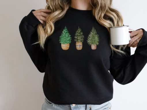 Fall Christmas Cute Women Holiday Gardener Gift Sweatshirt