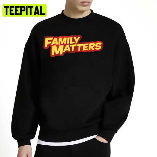 Family Matters Logo Design Unisex Sweatshirt