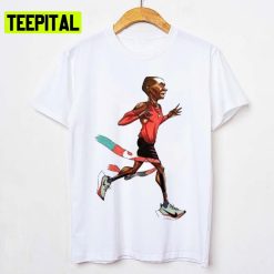 Fanart Marathon Eliud Kipchoge Kenya Runner The Winner Unisex T-Shirt