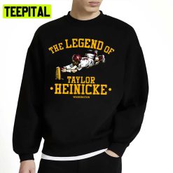 Fanart Sports Washington Commanders The Legend Of Taylor Heinick Unisex T-Shirt