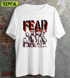 Fear Punk Rock Music Band Group Retro Design T-Shirt